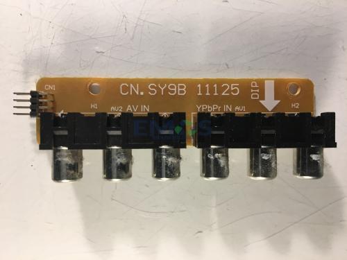 CN.SY9B 11125 SIDE JACK ( AV INPUT ) FOR BUSH LCD40FHDA8