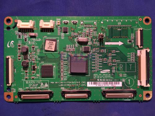 LJ92-01784B LJ41-09448A CONTROL BOARD FOR SAMSUNG PS64D8000FUXXU VER:03