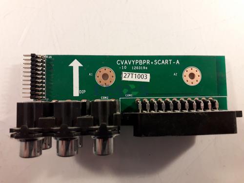 CVAVYPBPR+SCART-A SIDE JACK ( AV INPUT ) FOR TECHNIKA LCD 32-56D