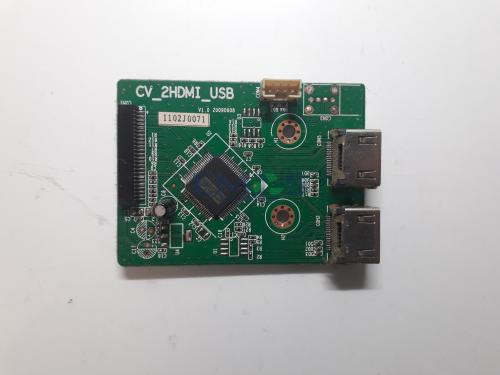 CV_2HDMI_USB -HDMI SOCKETS
