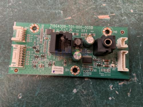 715G4309-T01-000-005B AUDIO AMP PCB FOR PHILIPS 32HFL4372D/10