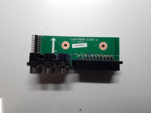 1204T0540 CVAVYPBPR+SCART-A SIDE JACK ( AV INPUT ) FOR TECHNIKA T.MSD ETC CHASIS TYPE LCD32-56