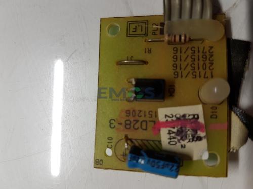 17LD28-3 IR REMOTE CONTROL SENSOR FOR ACOUSTIC SOLUTIONS LCD32805HD